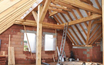 Knowl Bank attic trusses